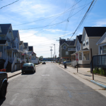 A typical current street scene in a New Jersey coastal community.