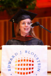 Eleanor Wendell, Speaking at Graduate Convocation 2013