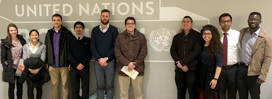 Bloustein Students at United Nations