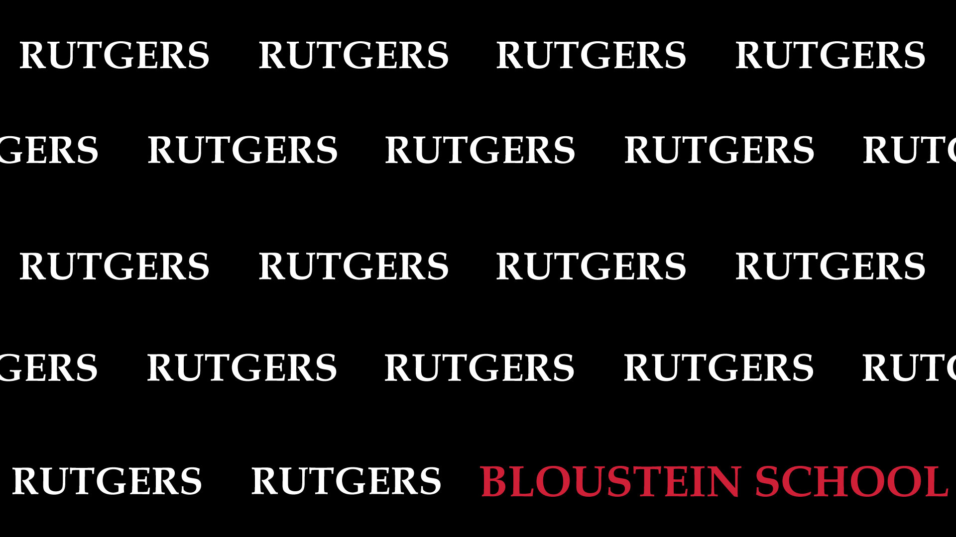 Rutgers Bloustein