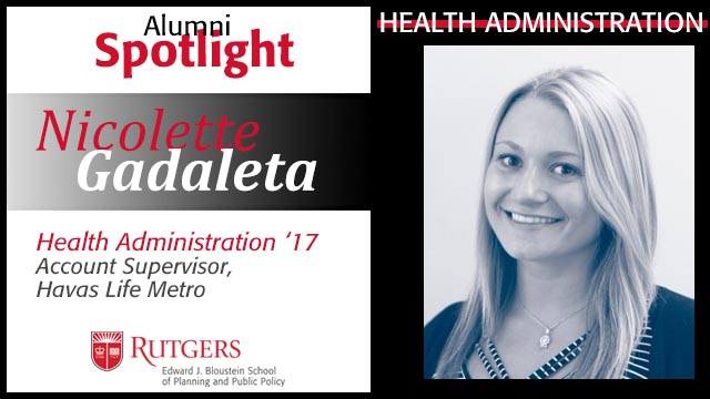Health Administration Alum: Nicolette Gadaleta