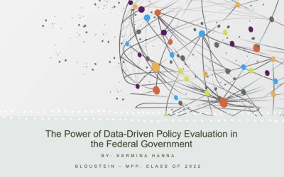 The Power of Data-Driven Policy Evaluation in Federal Government