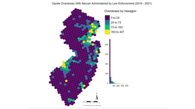H3 Optiate Map New Jersey Hotspots