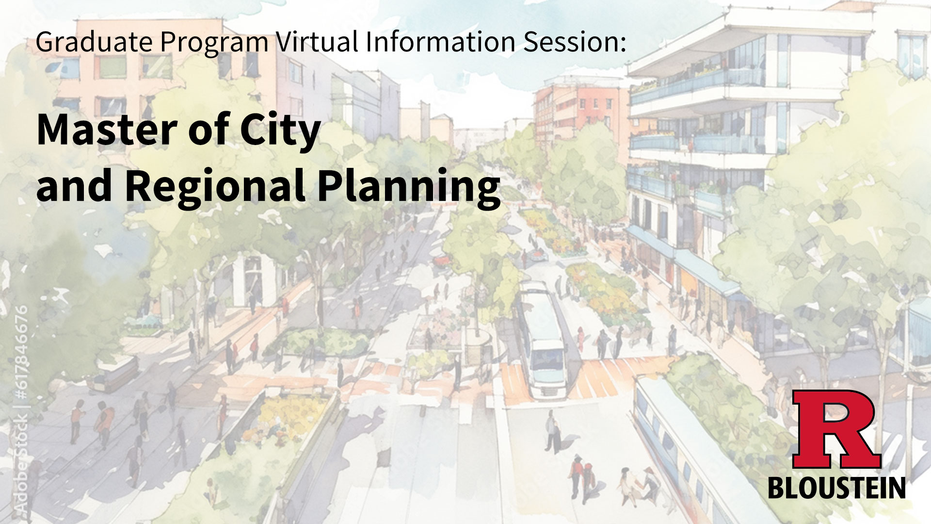 Virtual Information Session Master of City and Regional Planning Program