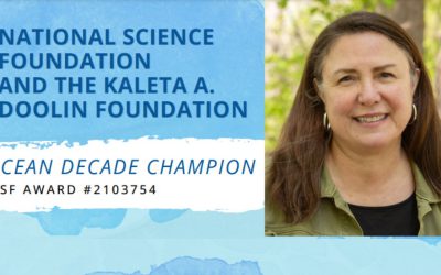 Jeanne Herb selected by NSF and the Kaleta A. Doolin Foundation to serve as NSF-KADF Ocean Decade Champion