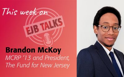 EJB Talks–Brandon McKoy MCRP ’13 on Policy and Strengthening Democracy in New Jersey
