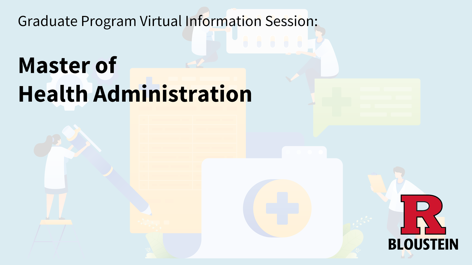 Virtual Information Session Master of Health Administration