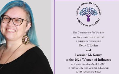 Kelly O’Brien (MCRP ’09) wins Fairfax VA Women of Influence Award