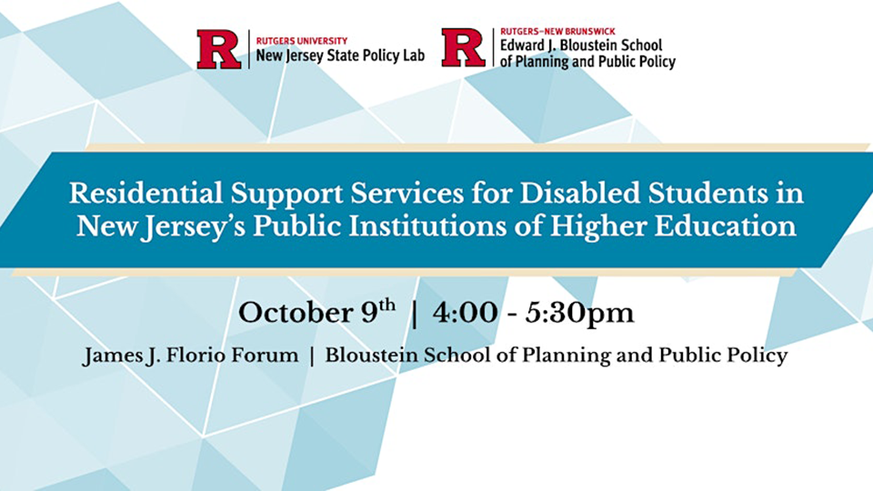 Residential Support Services for Disabled Students in NJ event image