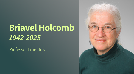 Announcing the Passing of Professor Briavel Holcomb