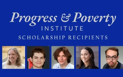 Progress & Poverty Institute Bloustein Scholarship Recipients