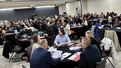 More than 200 teachers, administrators, and NJDOE staff attended this event, which was held in April 2025 at Rutgers-New Brunswick.