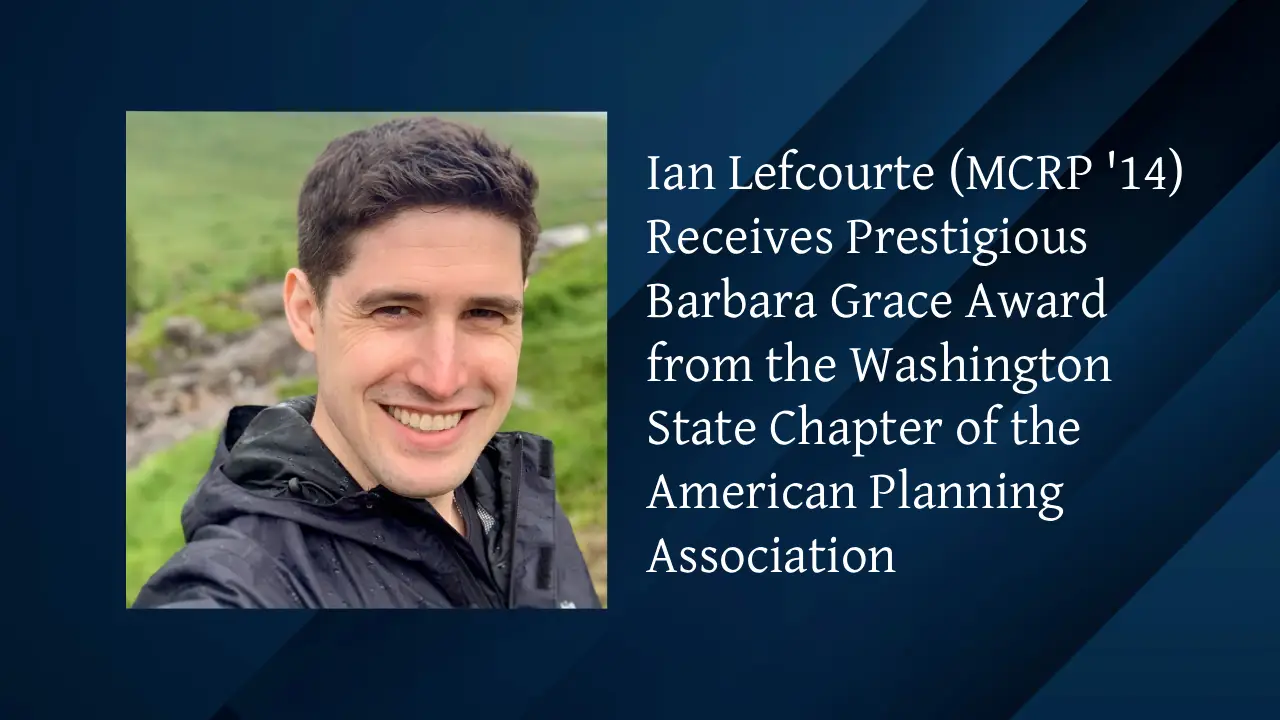 Ian Lefcourte Receives Prestigious Barbara Grace Award
