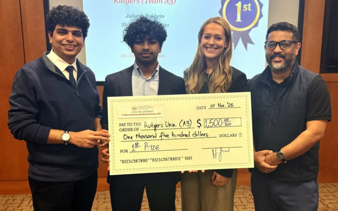 MHA Students win Seton Hall Case Study Challenge