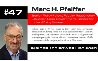 Marc Pfeiffer Ranked 47 in Insider NJ’s Top 100 Power List