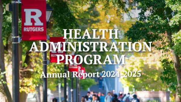 New 2024-2025 Health Administration Program Annual Report