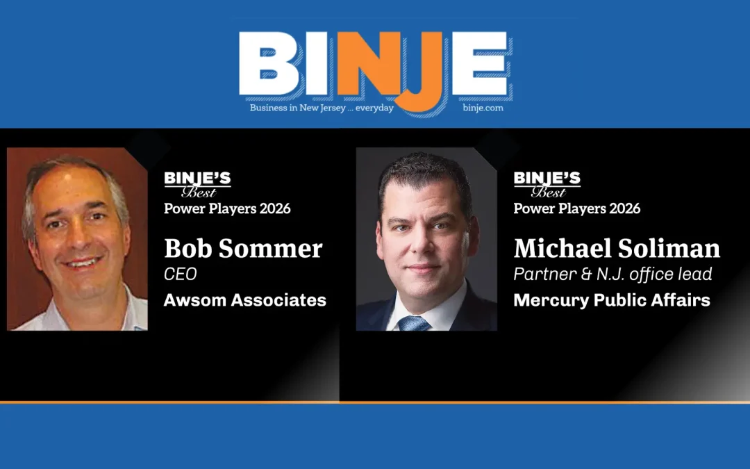 Sommer & Soliman On BINJE’s Power Players List