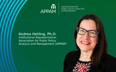 Andrea Hetling Appointed to APPAM Governing Board