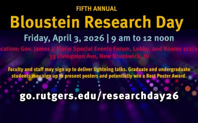 Register Today for Bloustein Research Day 2026