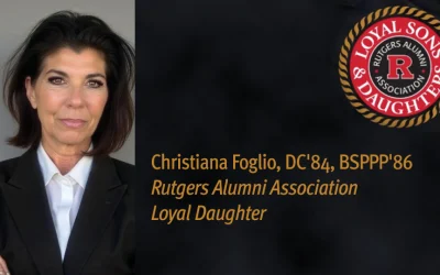 Christiana Foglio, DC’84, BSPPP’86 Named RAA Loyal Daughter