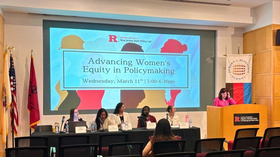 Advancing Women’s Equity Through Policymaking: An NJSPL Panel