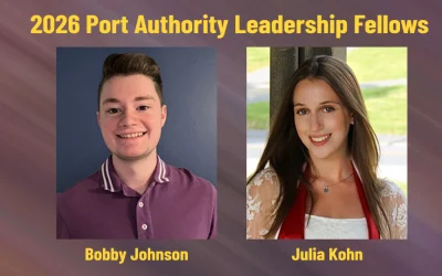 Planning students selected for prestigious Port Authority Leadership Fellow Program