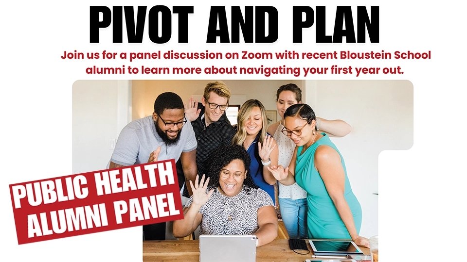 What's Next Undergraduate Public Health Alumni Panel "Pivot and Plan" event