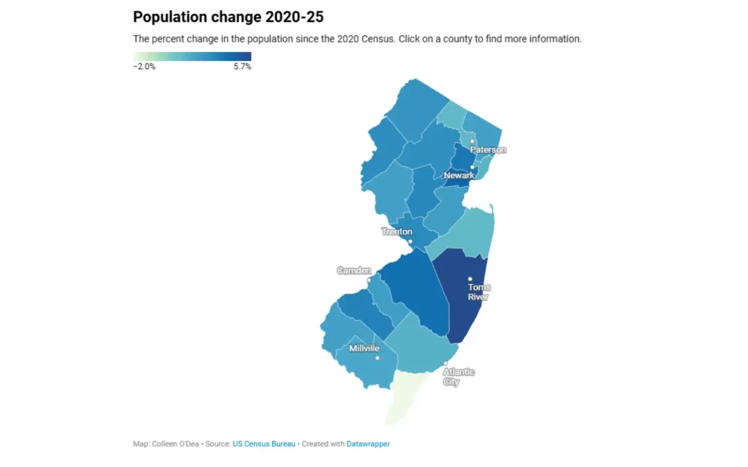 NJ growth cools as immigration slows nationally, Census finds