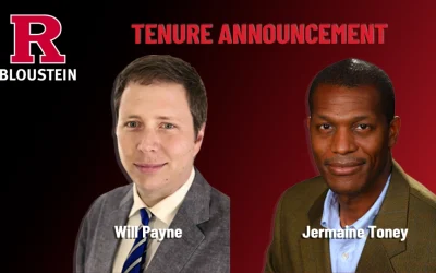 Will Payne, Jermaine Toney promoted to associate professors with tenure