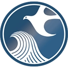 dep-logo Logo for NJ Department of Environmental Protection. Stylized white bird flying over a stylized wave pattern, white on dark blue