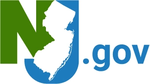 nj-gov-logo NJ.gov logo, text NJ.gove in green and blue with a state of New Jersey image embedded into the J