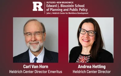 Leadership Change at Heldrich Center