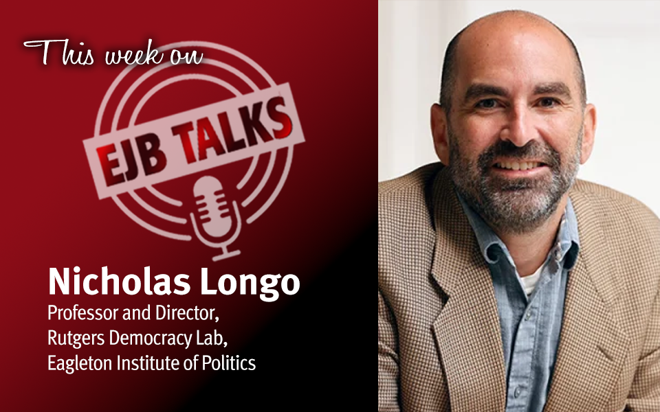 EJB Talks promo for Nicholas Longo, Rutgers Democracy Lab