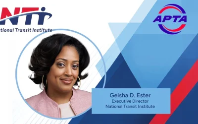 NTI Executive Director Named Vice Chair, APTA Workforce Development Committee
